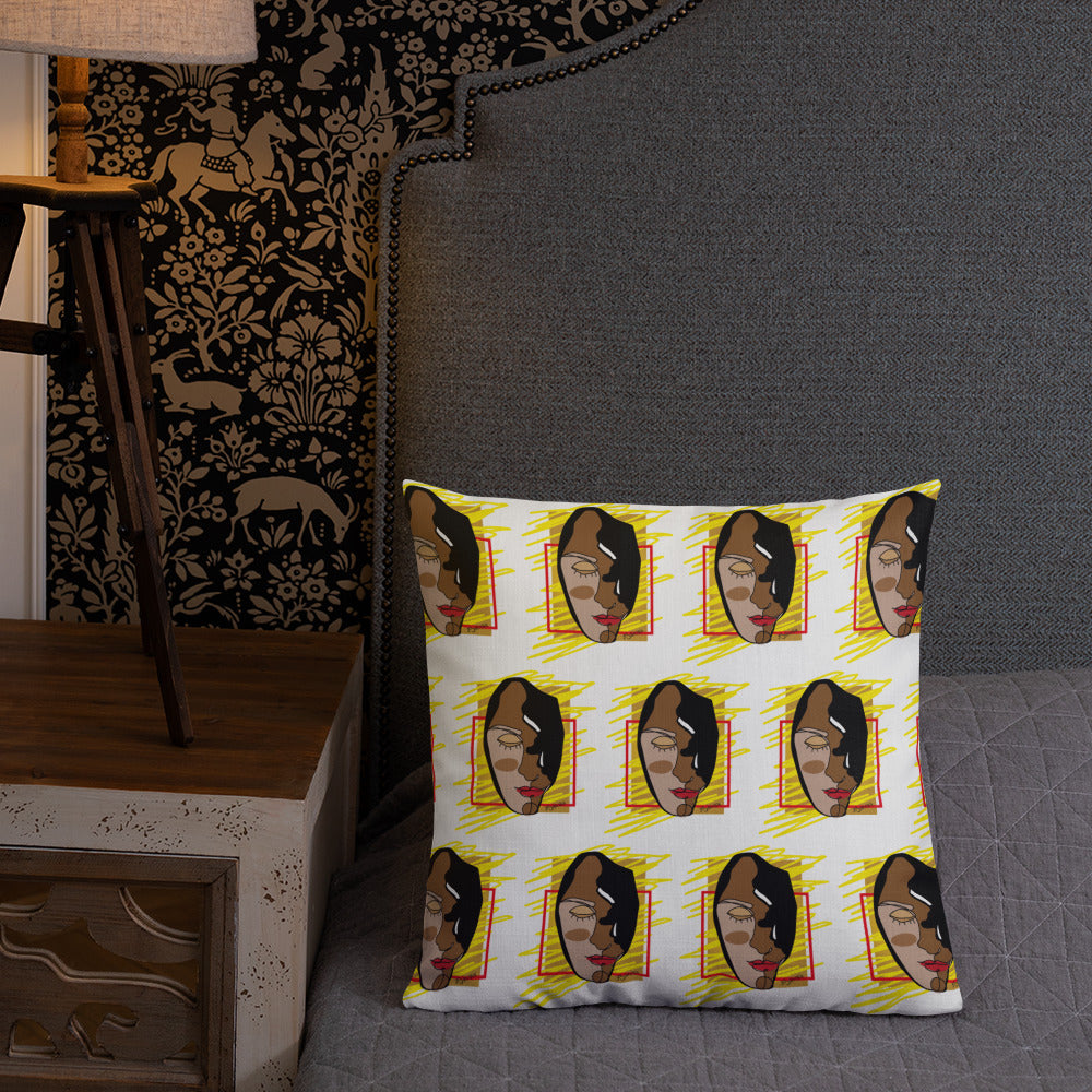 Serenity Premium Throw Pillow