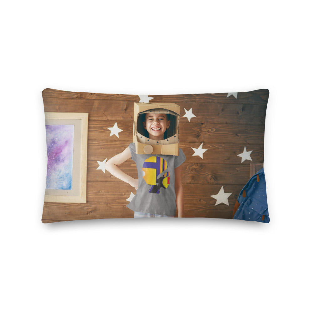 Personalisable Kids Premium Throw Pillow