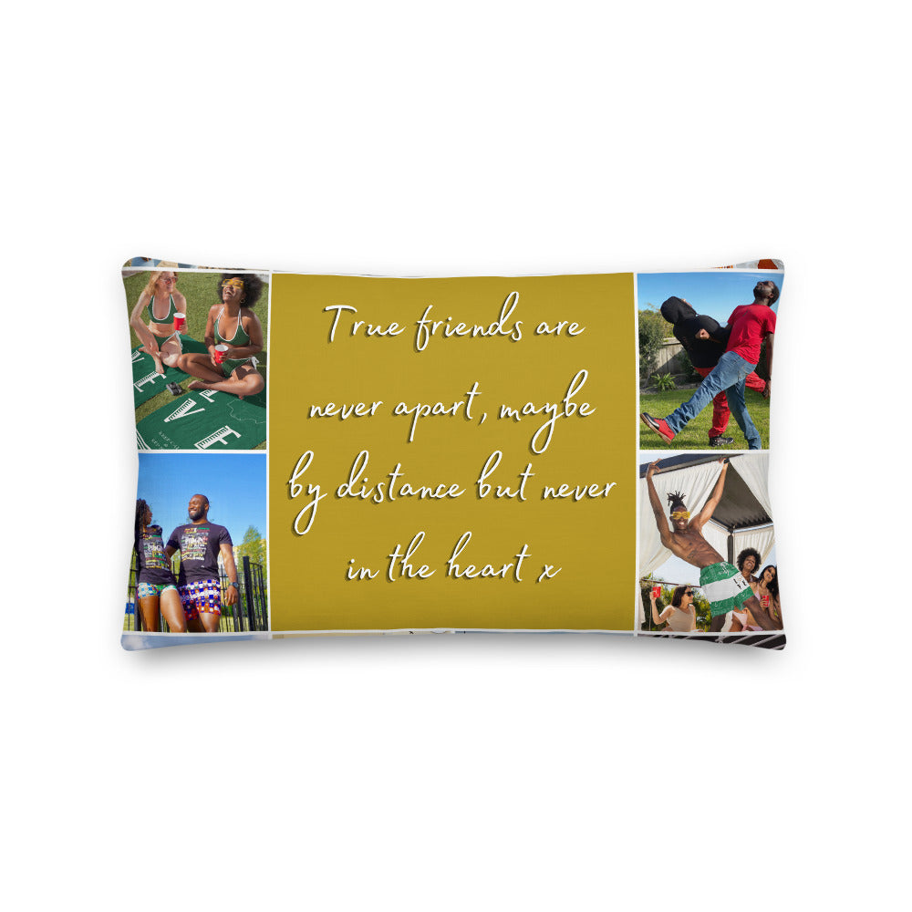 Friends Personalisable Premium Throw Pillow