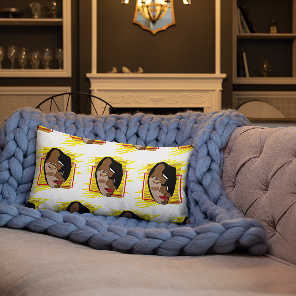 Serenity Premium Throw Pillow
