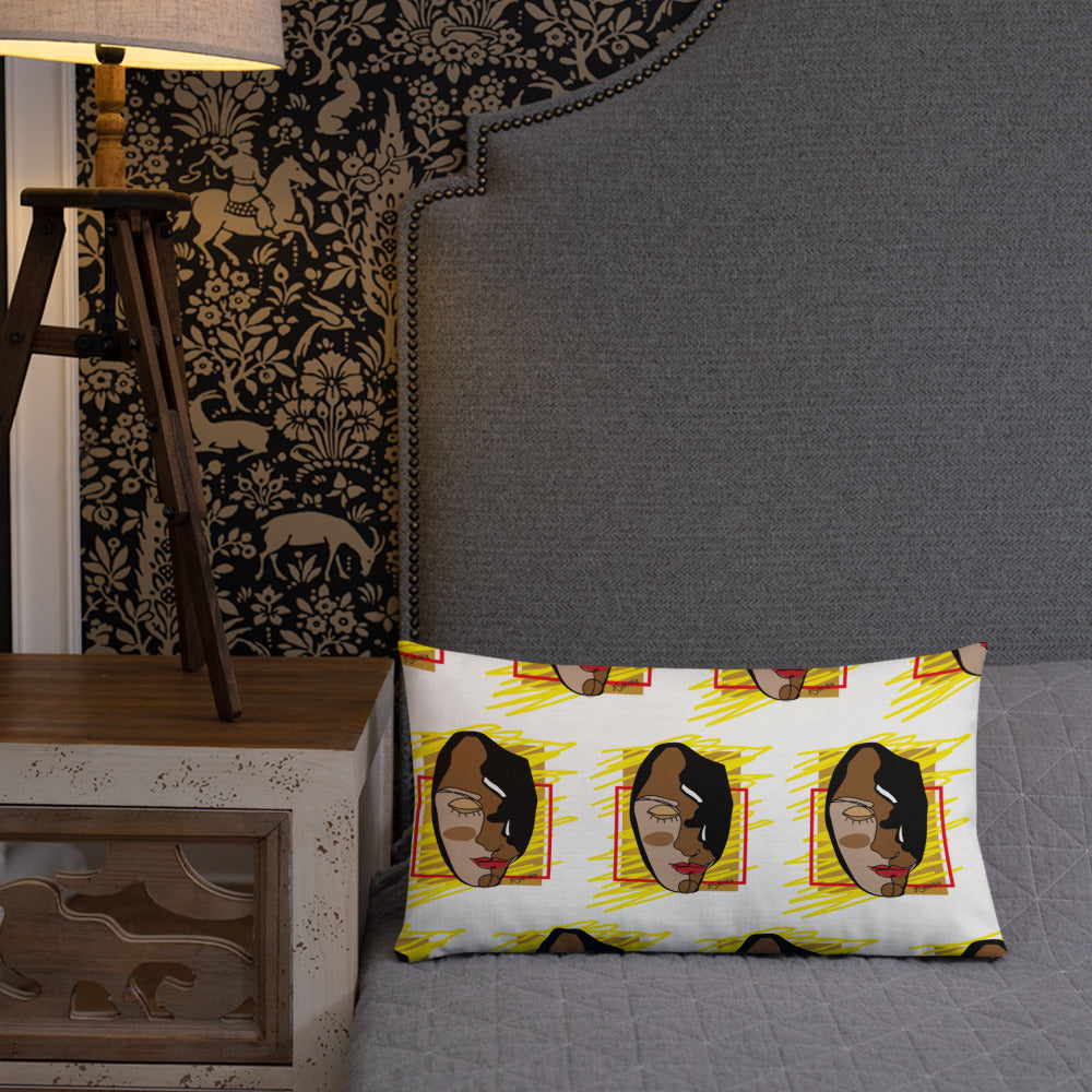 Serenity Premium Throw Pillow