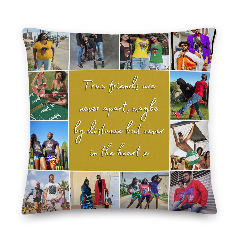 Friends Personalisable Premium Throw Pillow