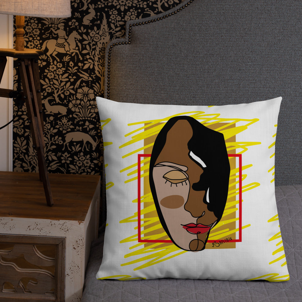 Serenity Premium Throw Pillow