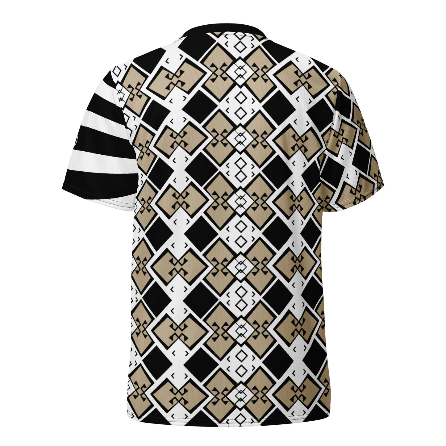 Aztek print recycled unisex sports jersey