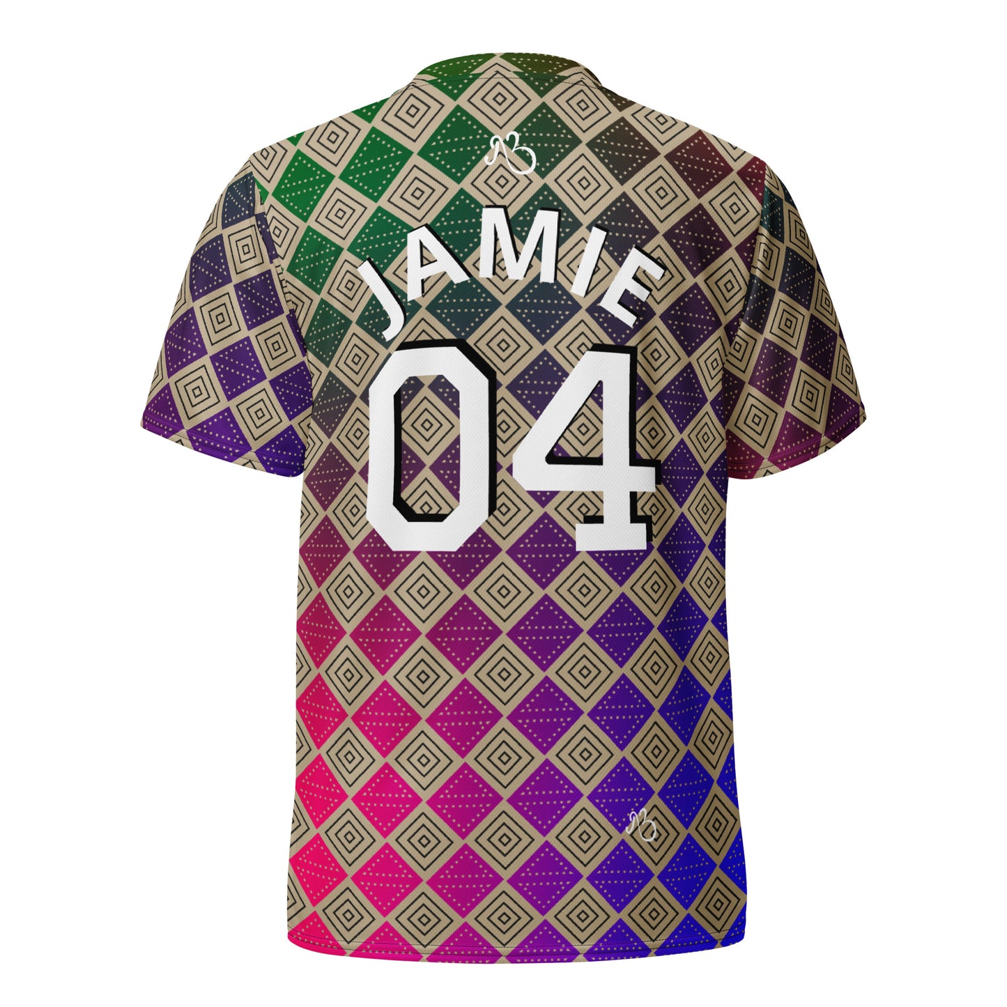 AfriBix Personalised Recycled Unisex Sports Jersey