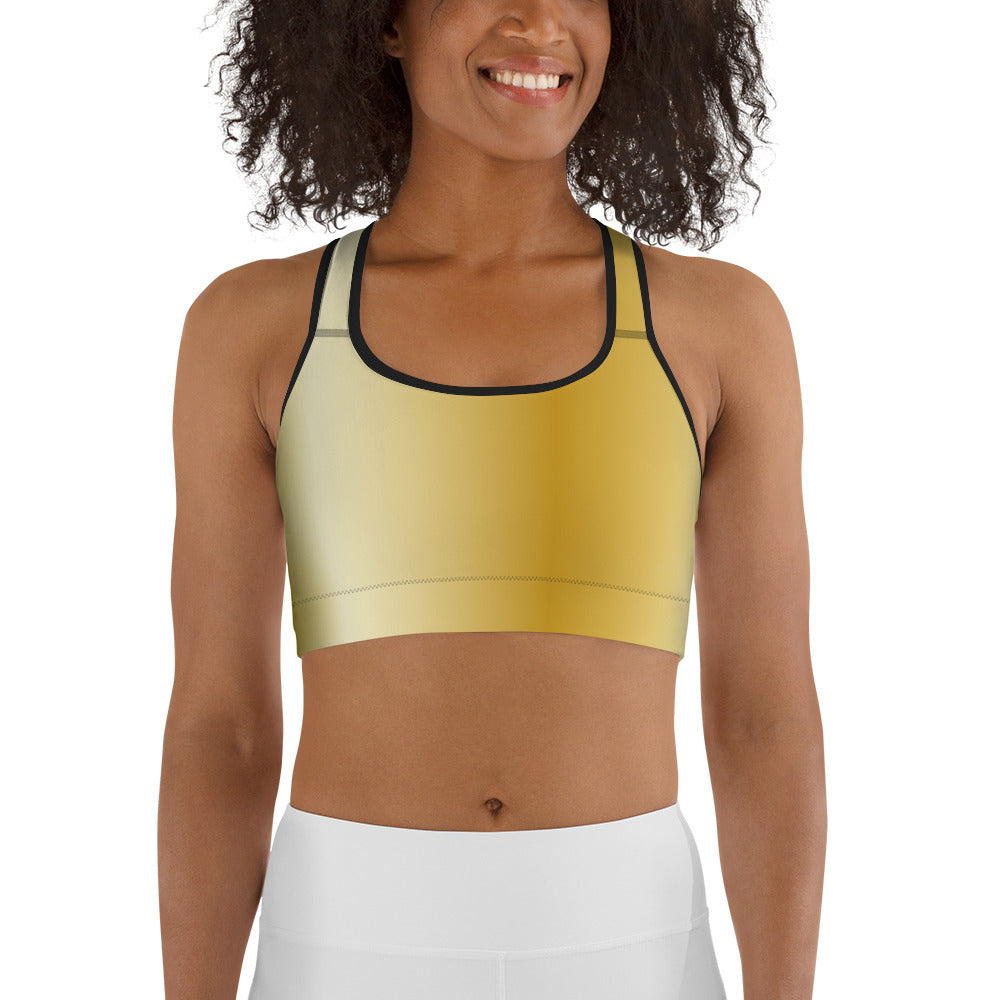 Gold Heritage Sports Bra