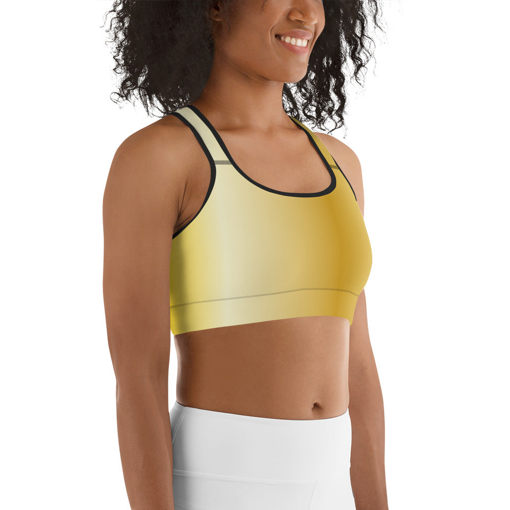 Gold Heritage Sports Bra
