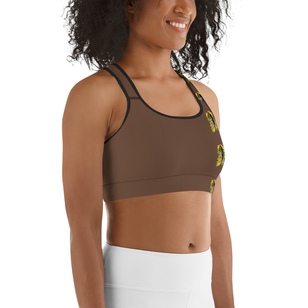 AfriBix Nude Sports bra