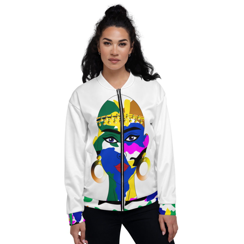 AfriBix Camo Warrior Unisex Bomber Jacket