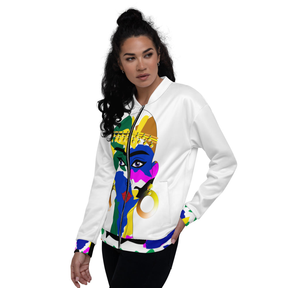 AfriBix Camo Warrior Unisex Bomber Jacket