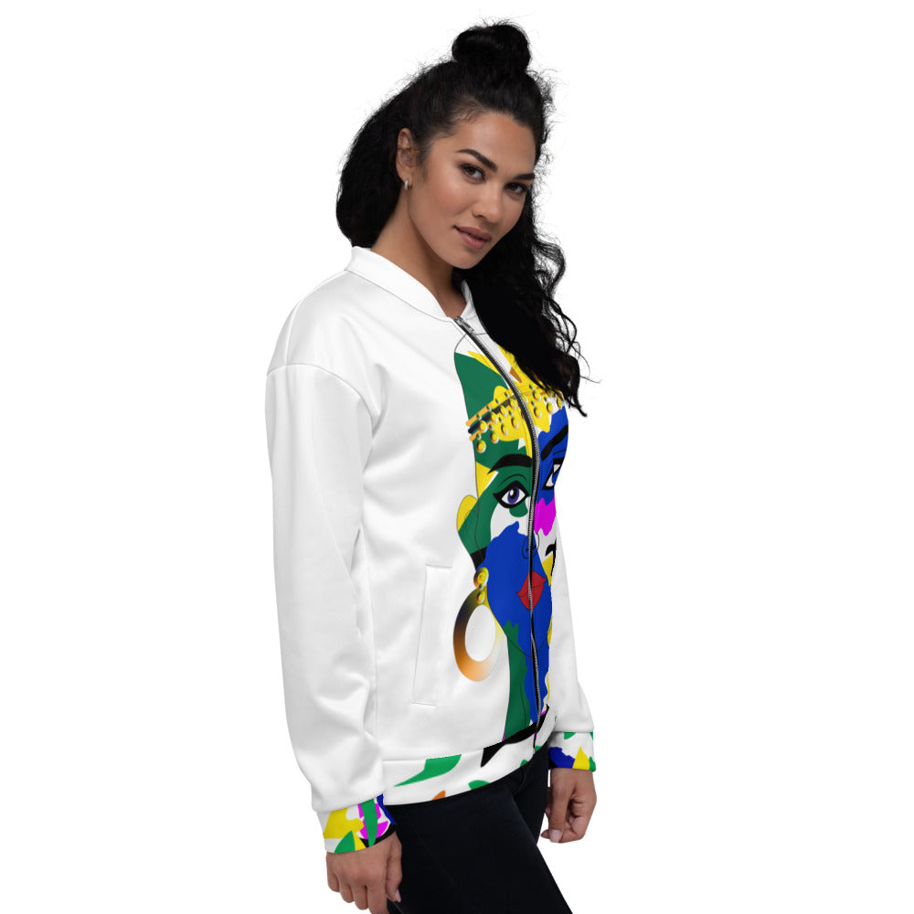 AfriBix Camo Warrior Unisex Bomber Jacket