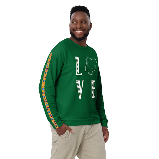 I Love Naija Unisex Sweatshirt