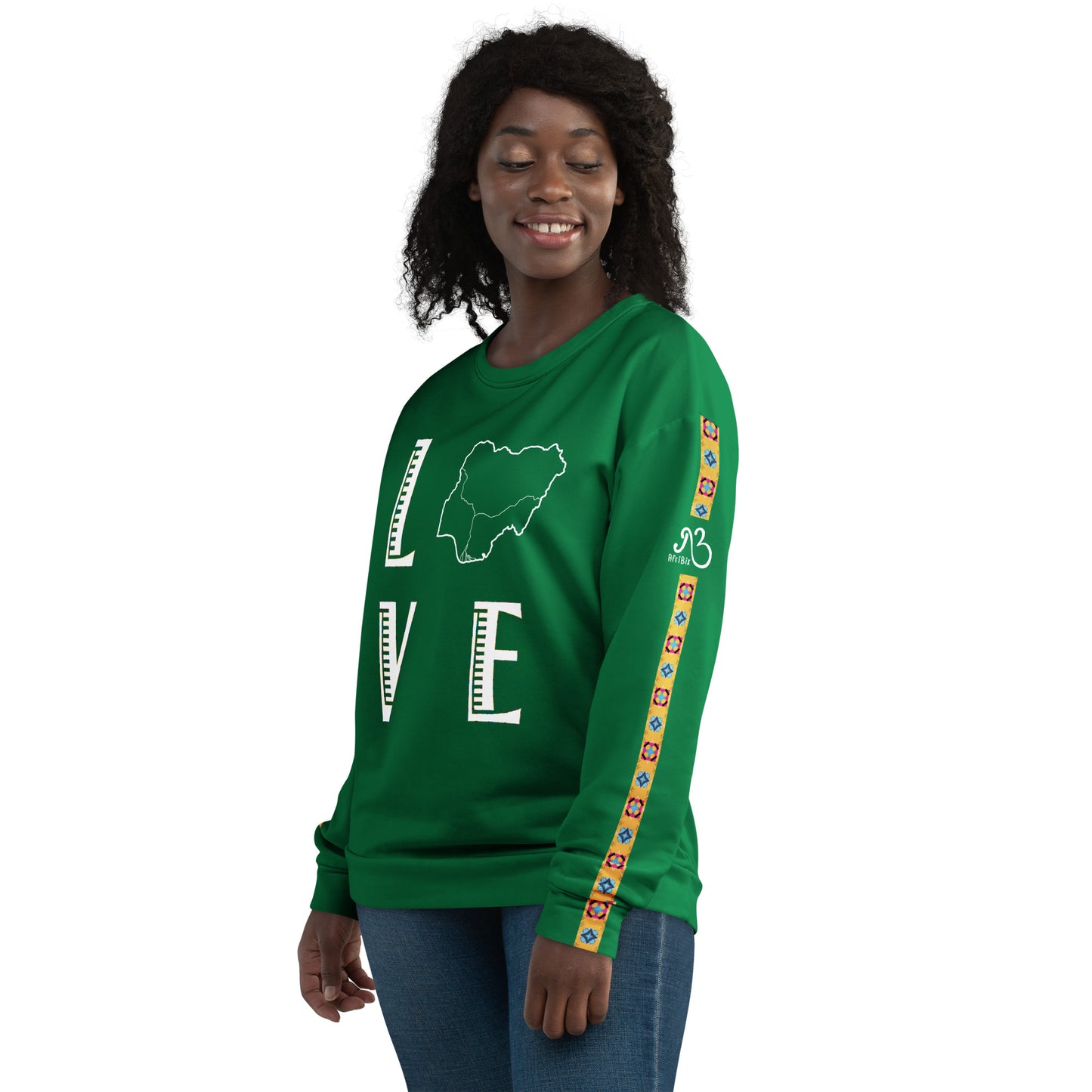 I Love Naija Unisex Sweatshirt