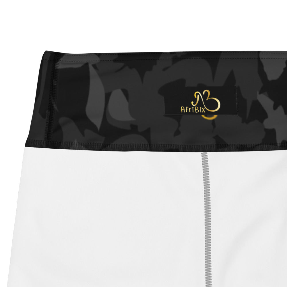 Camouflage Lycra Shorts - AfriBix Camo Noir