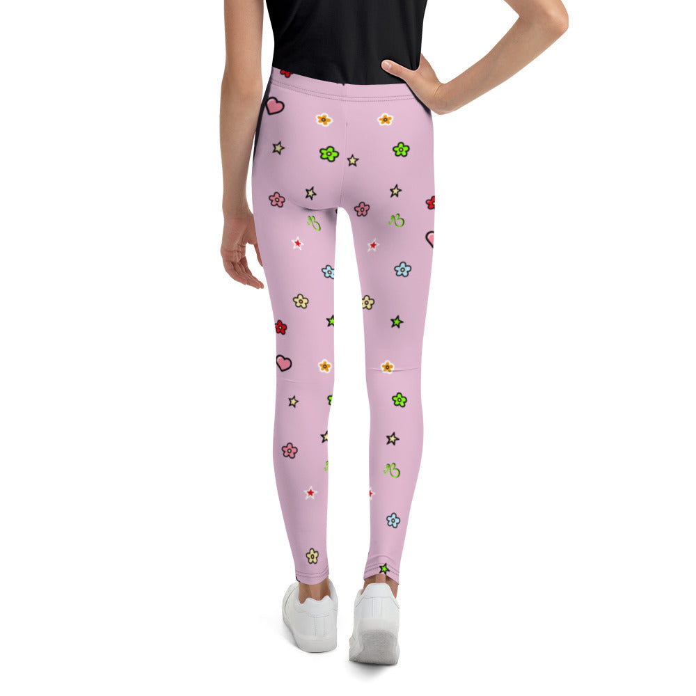 Hearts and Daisy's Youth Leggings