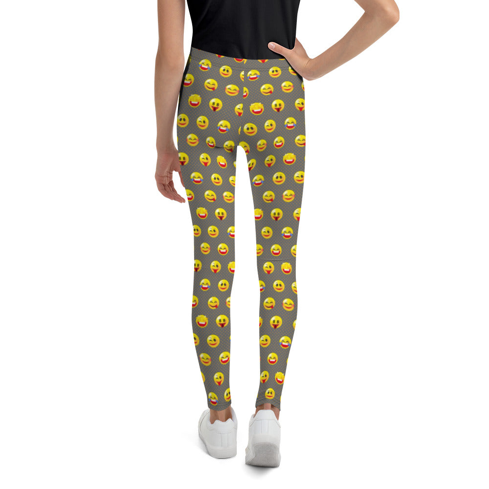 Emoji Star Youth Leggings