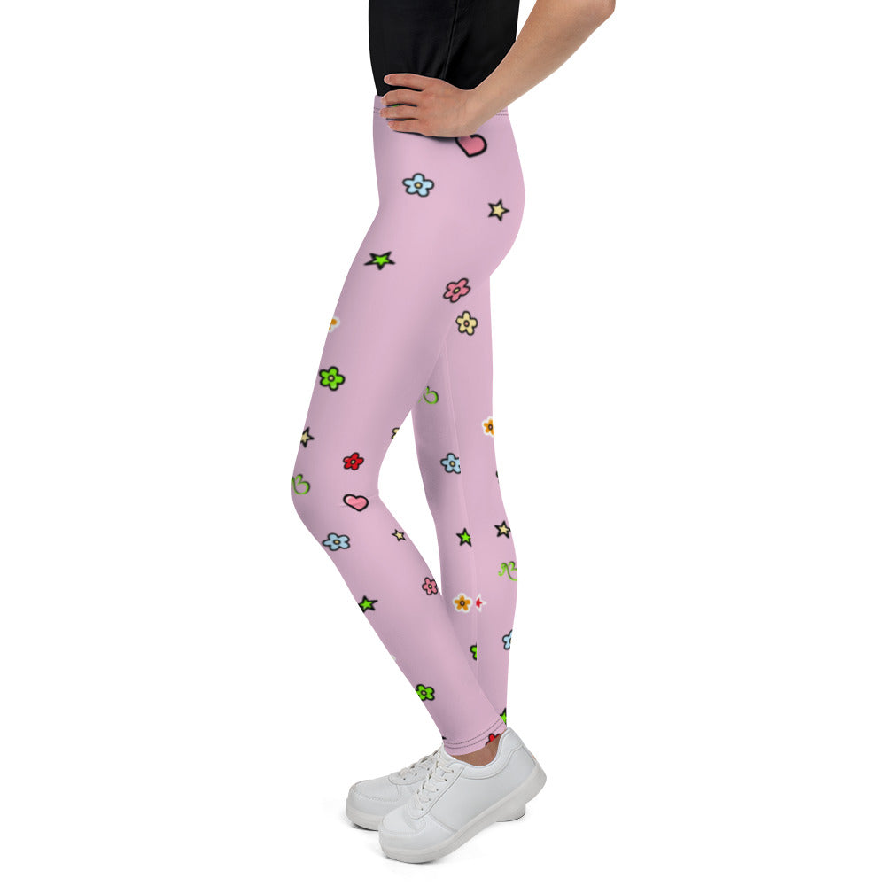 Hearts and Daisy's Youth Leggings