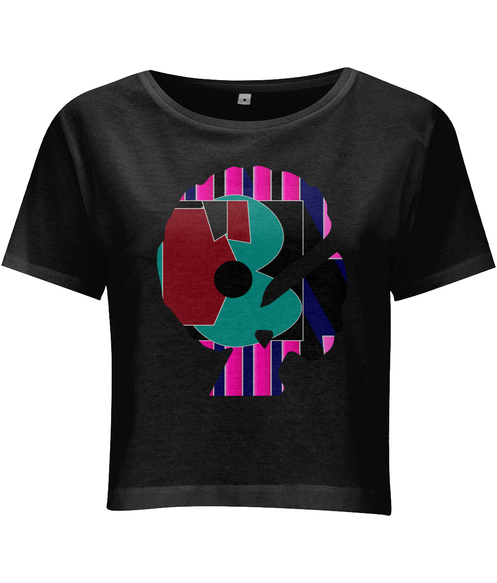 Gallery Print Crop Top