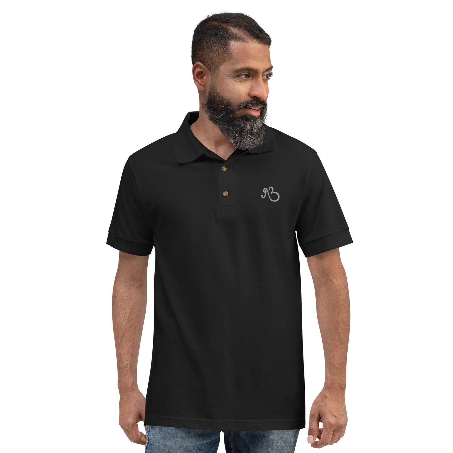 AfriBix Classic Embroidered Polo Golf Shirt