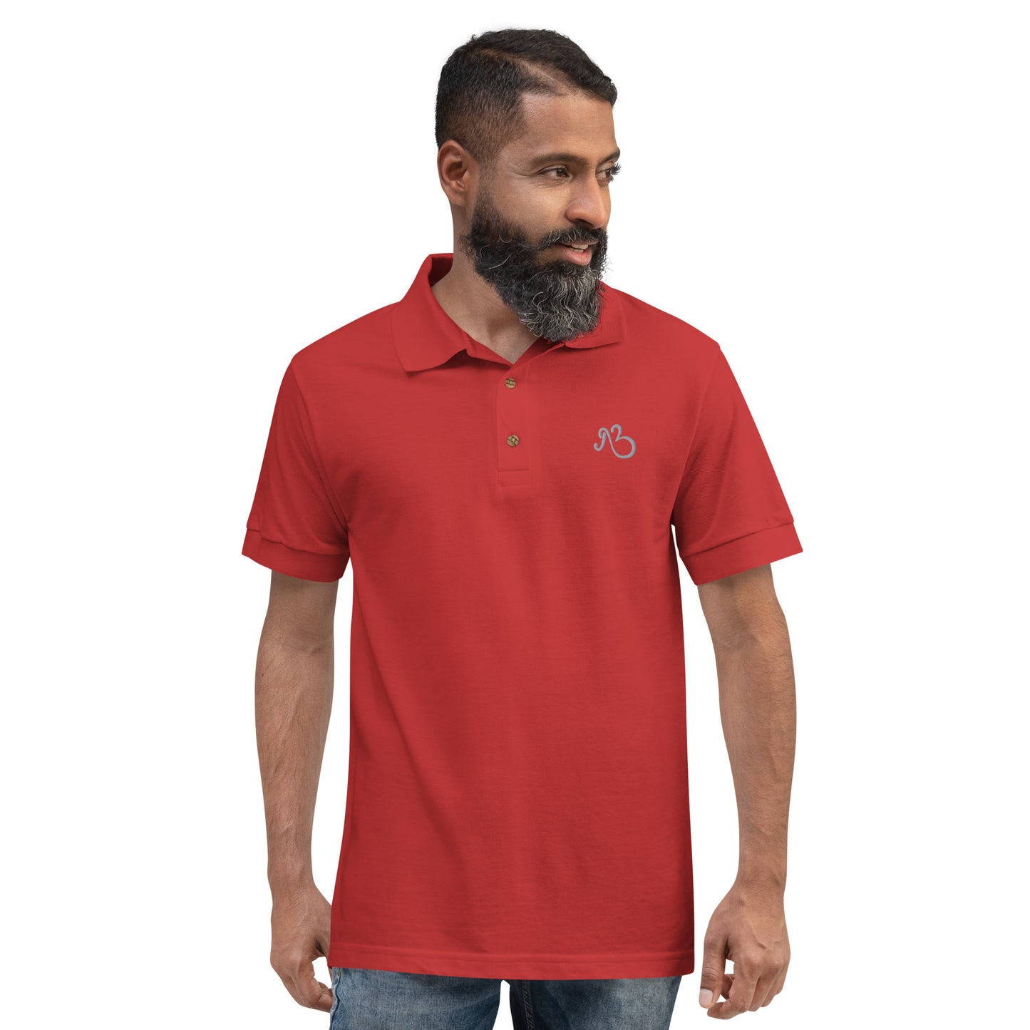 AfriBix Classic Embroidered Polo Golf Shirt