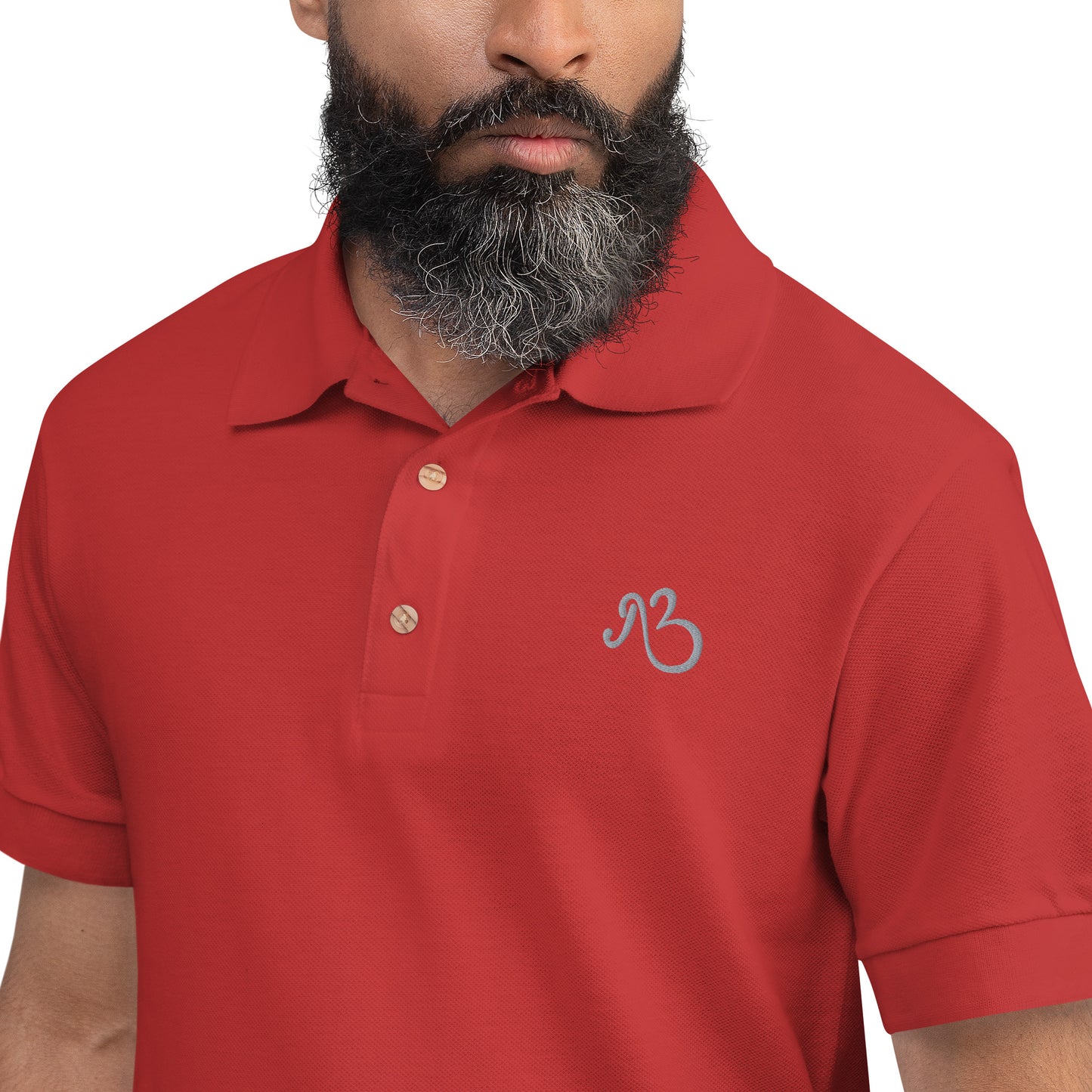 AfriBix Classic Embroidered Polo Golf Shirt