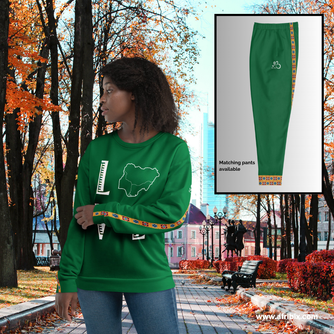 I Love Naija Unisex Sweatshirt