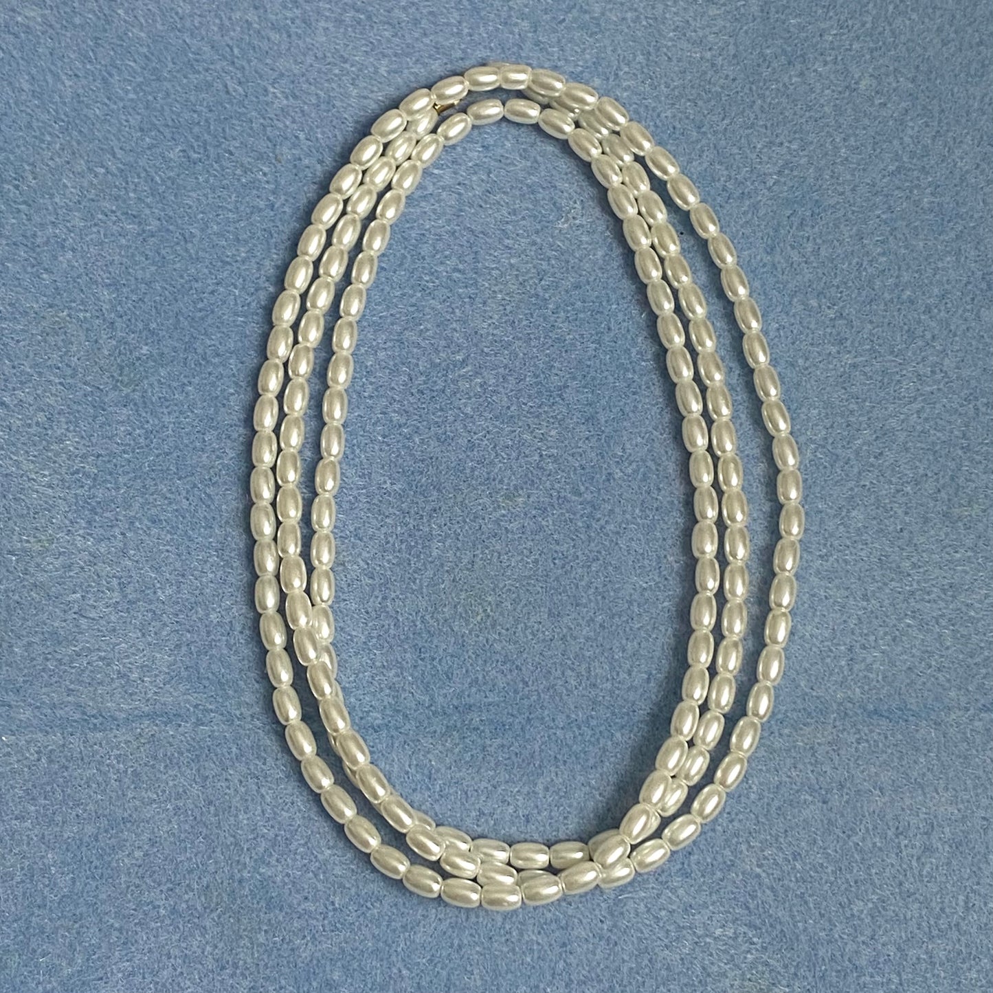 Adaobi White Pearl Belly Chain Waist Beads