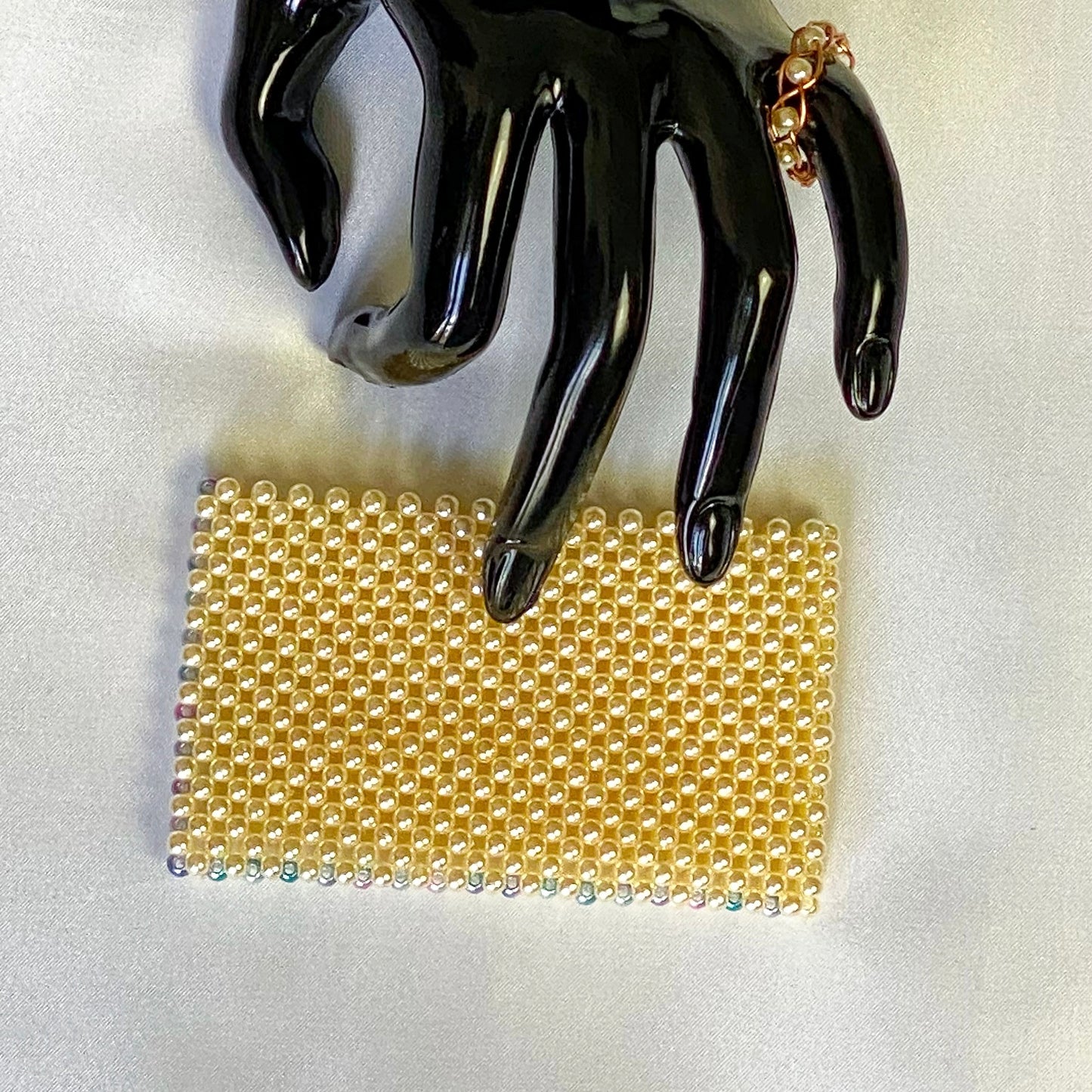 Pearl Business Card and Credit Card Holder