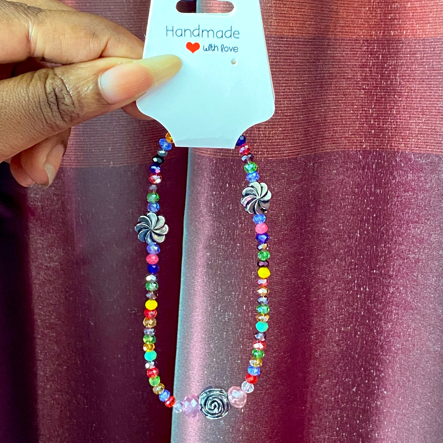 Kente Multi Coloured Belly Chain Waist Beads