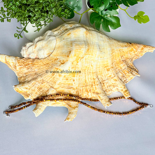 Bronze Cuboid Anklet