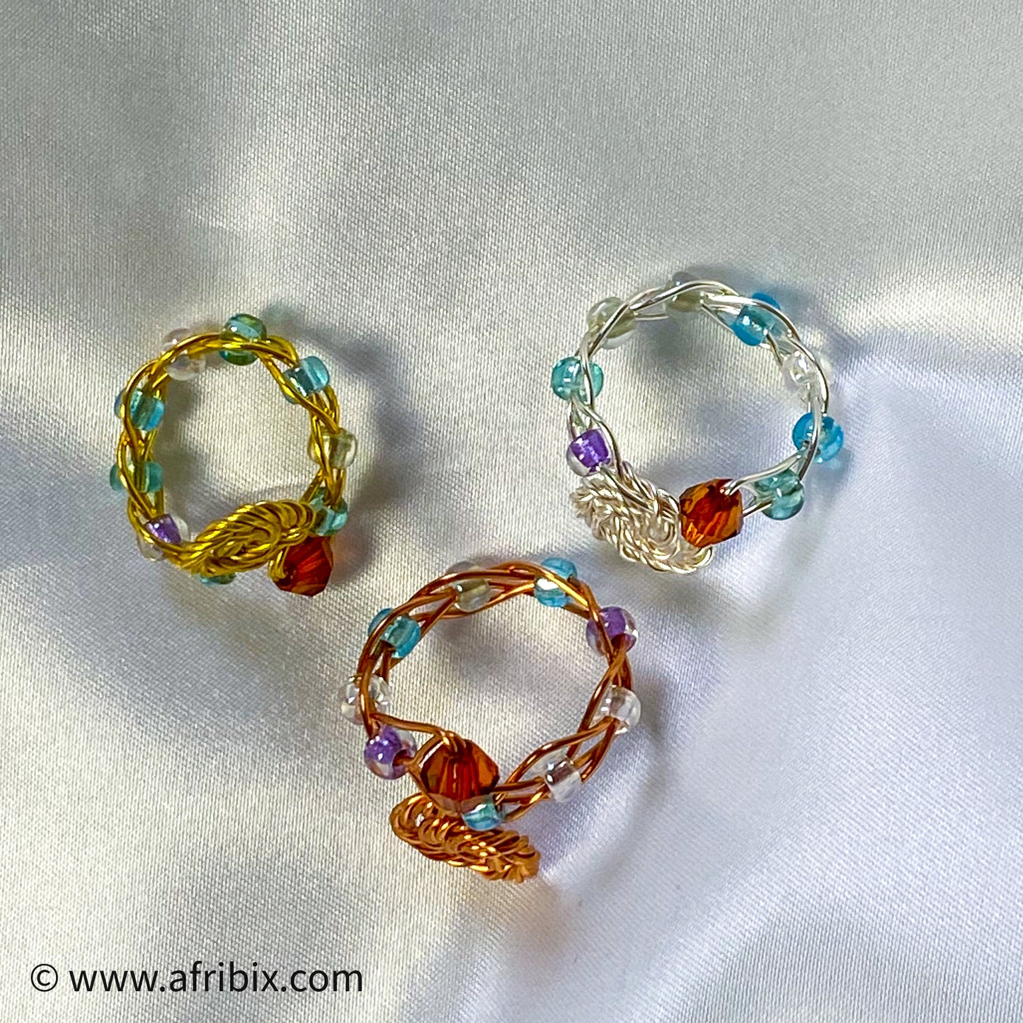 Celtic Love Knot Spiral Adjustable Ring