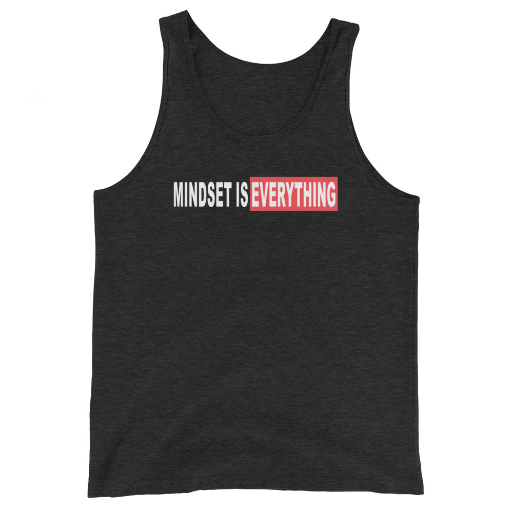 Mindset Gym Quote Unisex Tank Top
