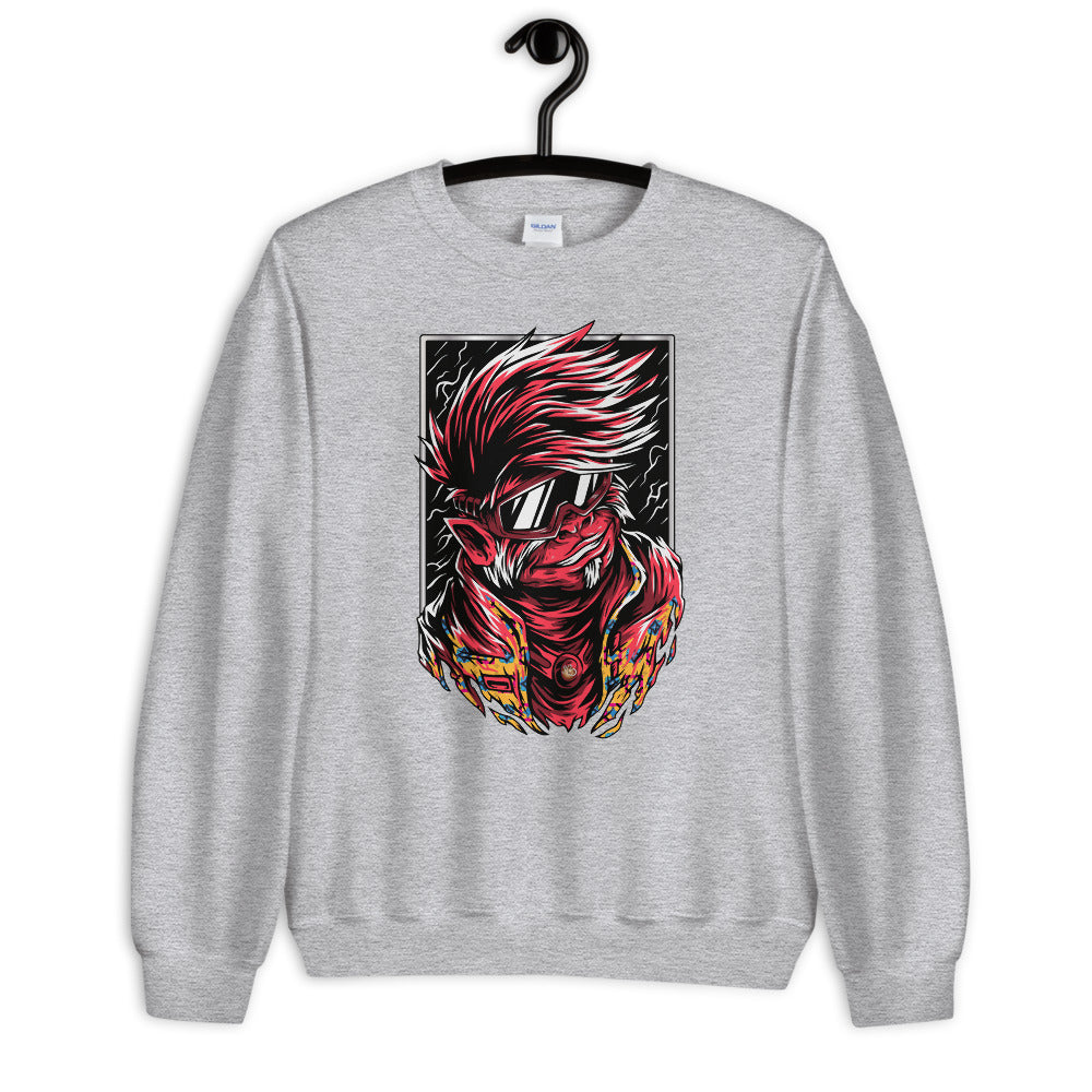 'Cool Under Pressure' Graphic Monkey Comfortable Unisex Sweatshirt