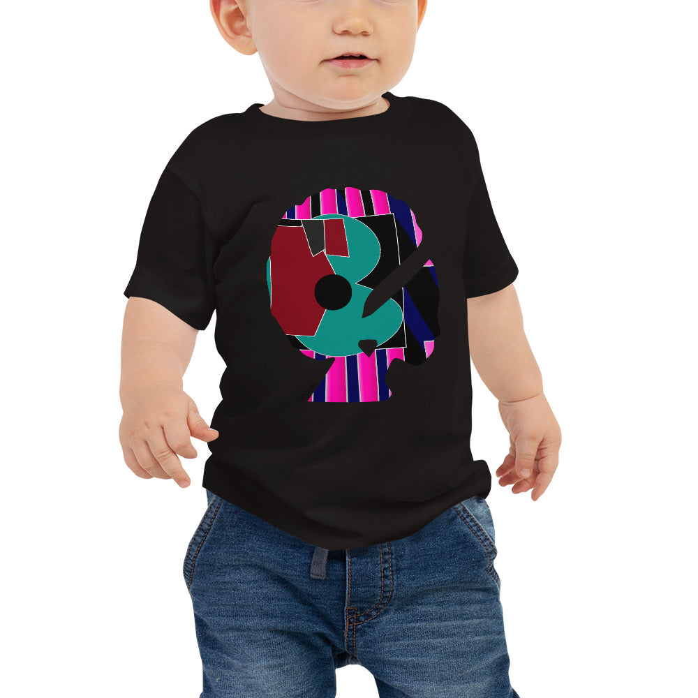 AfriBix Gallery Print Baby Jersey Short Sleeve Tee