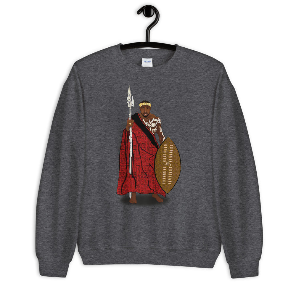 AfriBix Warrior African King Comfortable Unisex Sweatshirt