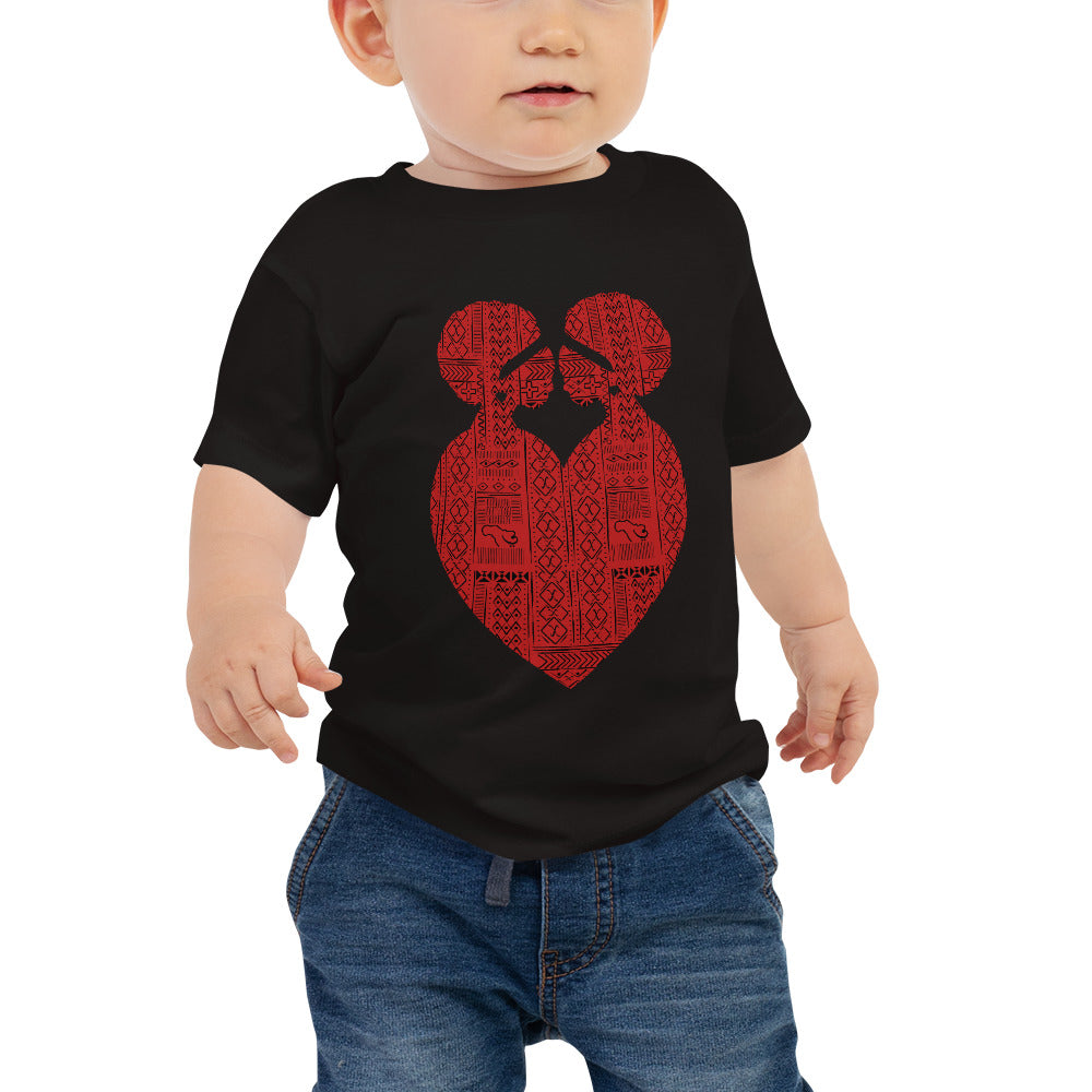 Ubuntu Tribal Print Baby Jersey Short Sleeve Tee