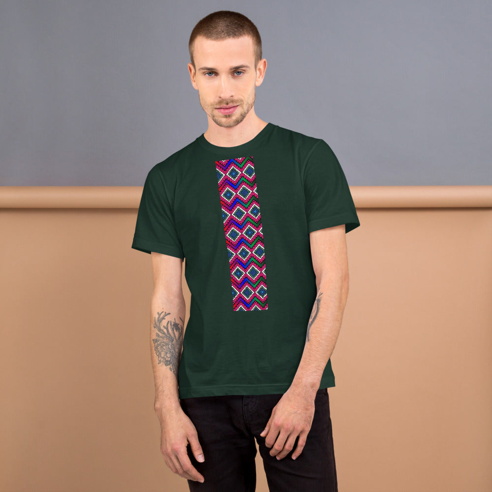 AfriBix Quad Print Long Unisex T-Shirt
