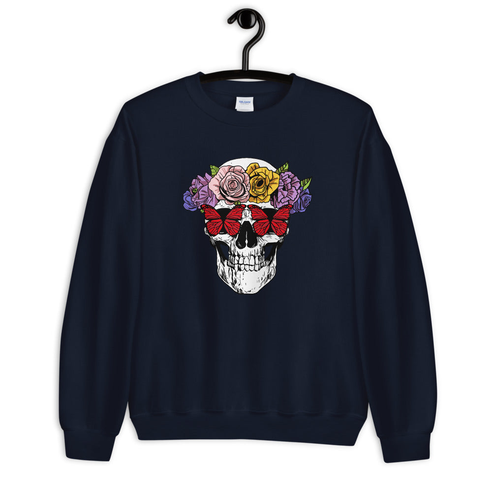 Garden of Skulls Unisex Long sleeve Sweatshirt