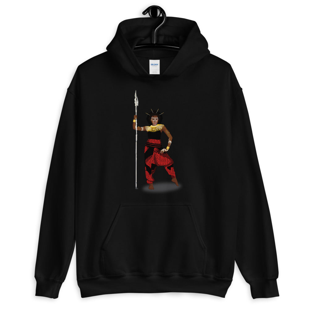 AfriBix Warrior African Queen Comfortable Unisex Hoodie