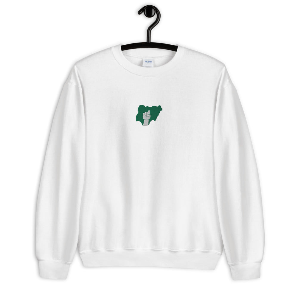 Naija Pride Embroidered Unisex Sweatshirt