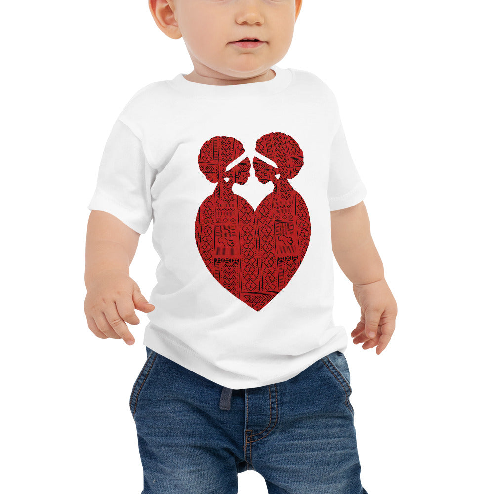 Ubuntu Tribal Print Baby Jersey Short Sleeve Tee