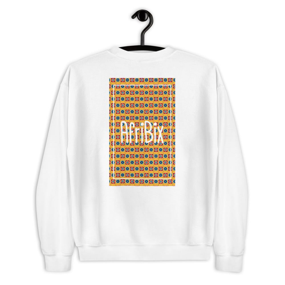 AfriBix Classic Unisex Crew Neck Long Sleeve Pullover Sweatshirt