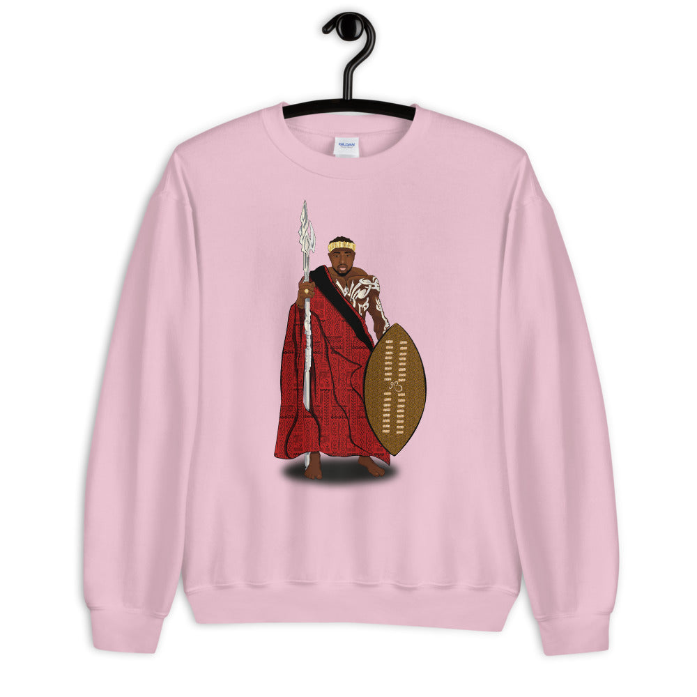 AfriBix Warrior African King Comfortable Unisex Sweatshirt