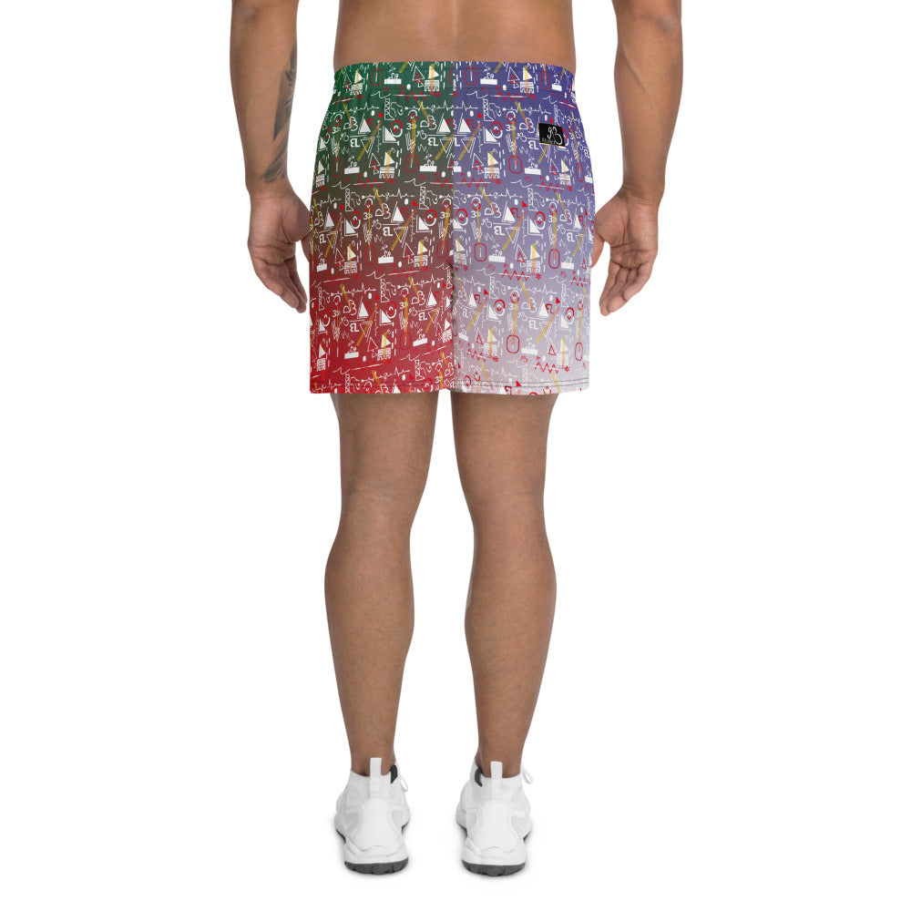Tribal Galaxy Men's Athletic Shorts