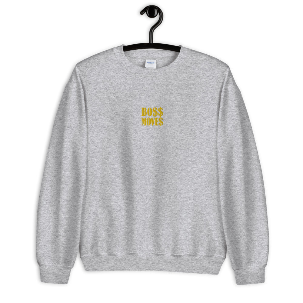 Boss Moves Embroidery Unisex Sweatshirt