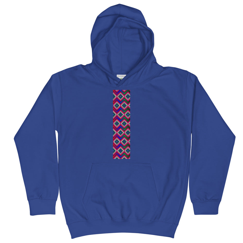 AfriBix Quad Print Unisex Kids Sweatshirt Hoodie