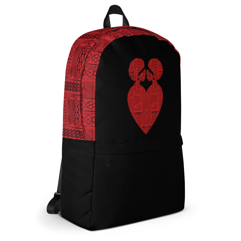 Ubuntu Tribal Print Laptop Backpack