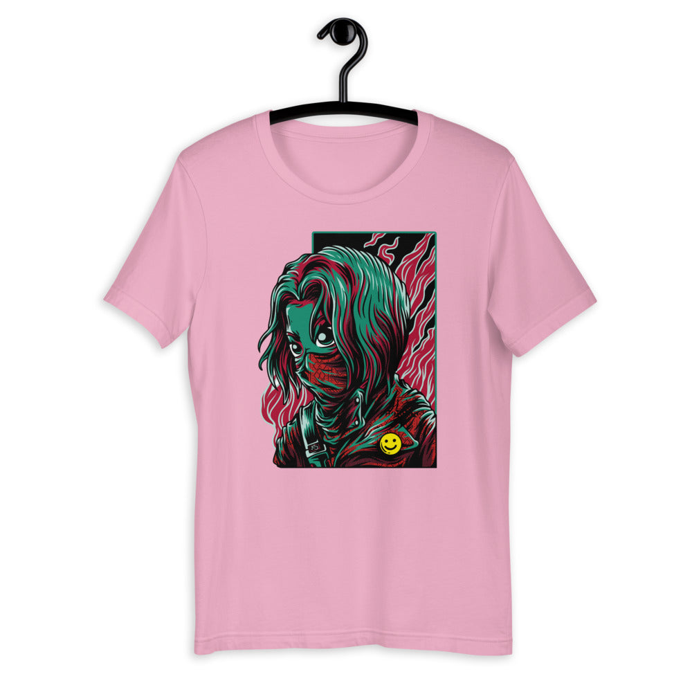 'Normalise This' Mask Graphic Short-Sleeve Unisex T-Shirt