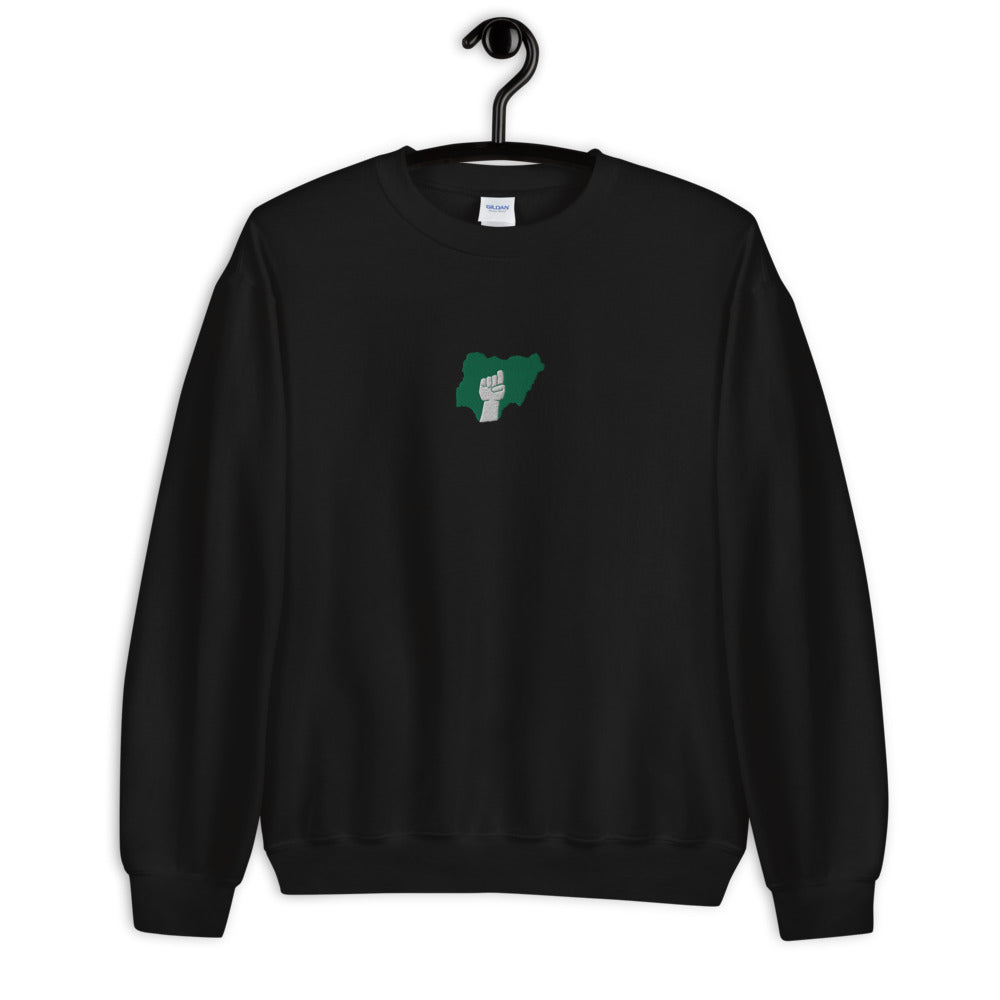 Naija Pride Embroidered Unisex Sweatshirt