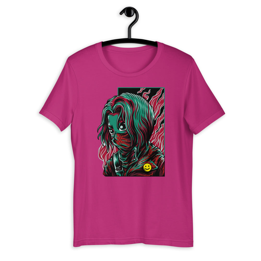 'Normalise This' Mask Graphic Short-Sleeve Unisex T-Shirt